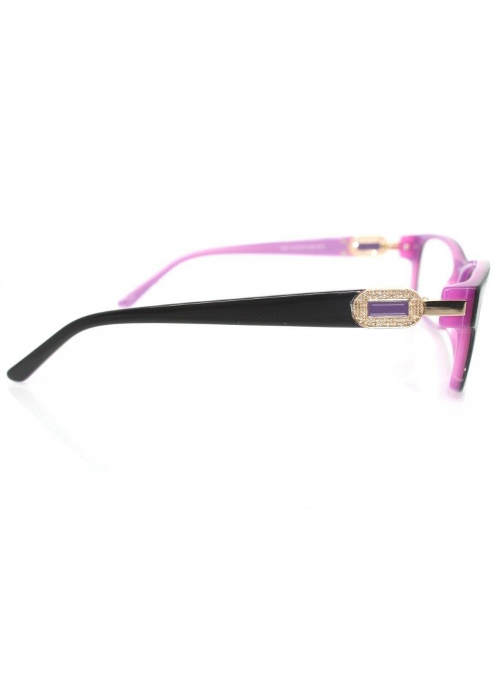 Dream Himax Women's Eyeglasses 8351 C10 - Black / Purple