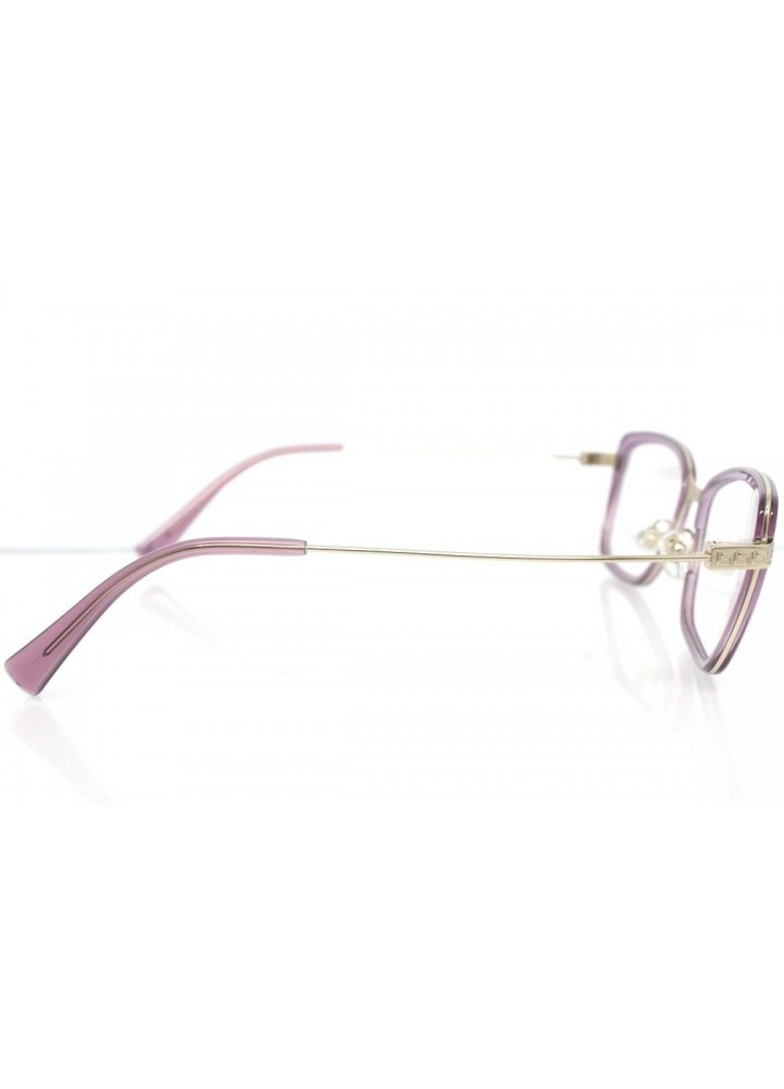 Versace MOD. 1243 1402 - Transparent Pink Eyeglasses